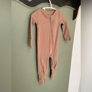 Mila & Co Organic Cotton Ribbed Romper